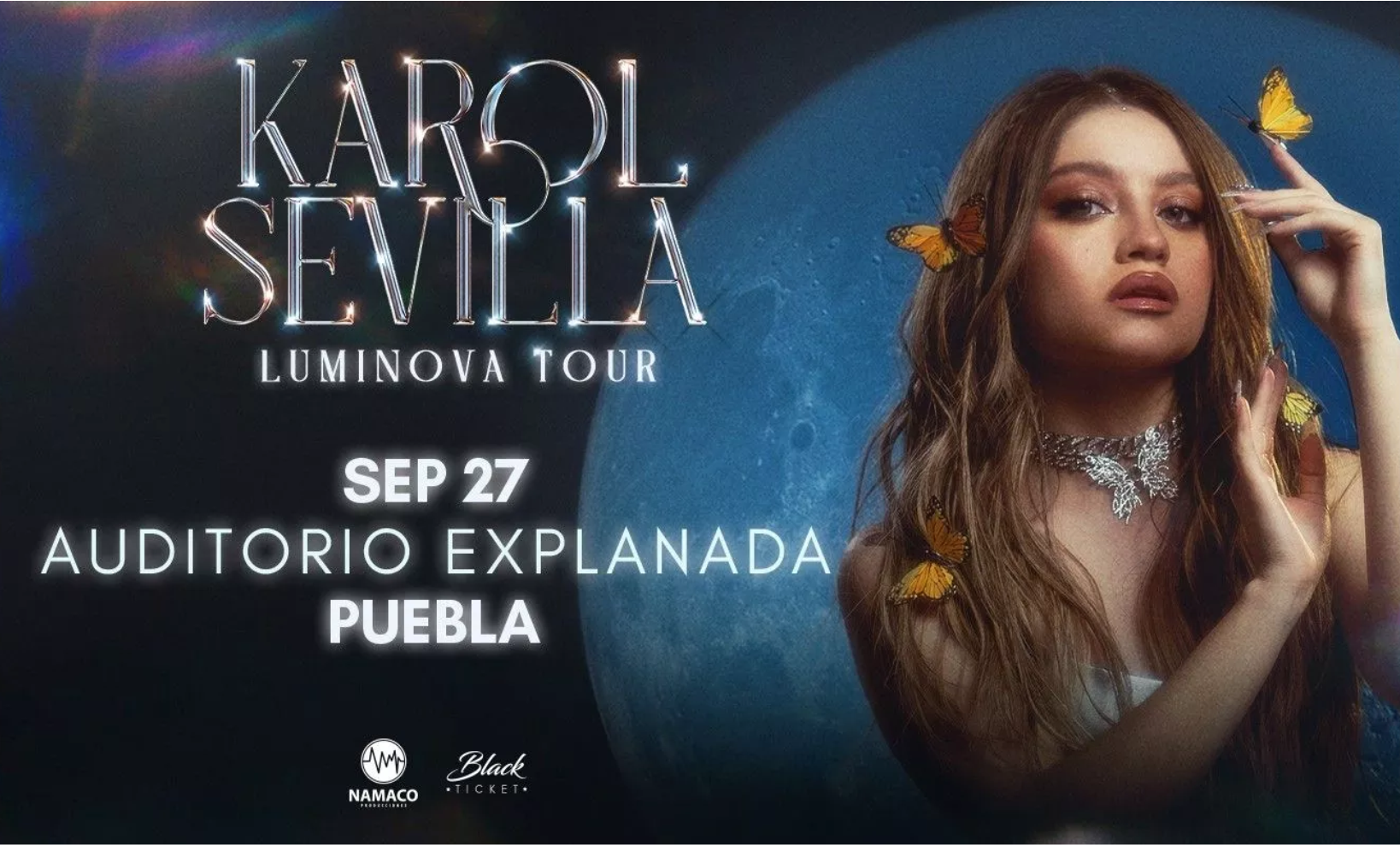 Karol Sevilla en Puebla
