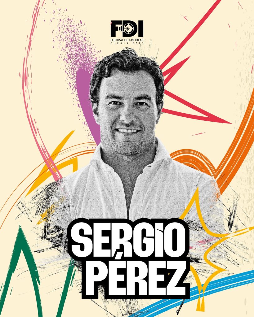 uando hablamos de velocidad, precisión y pasión, pensamos en un #EspírituInconforme. Uno de nuestros conferencistas magistrales en #FDIPuebla2025 se ha convertido en un ícono del automovilismo e inspiración para todos. ¡Sergio Pérez es parte de nuestra cuarta edición!